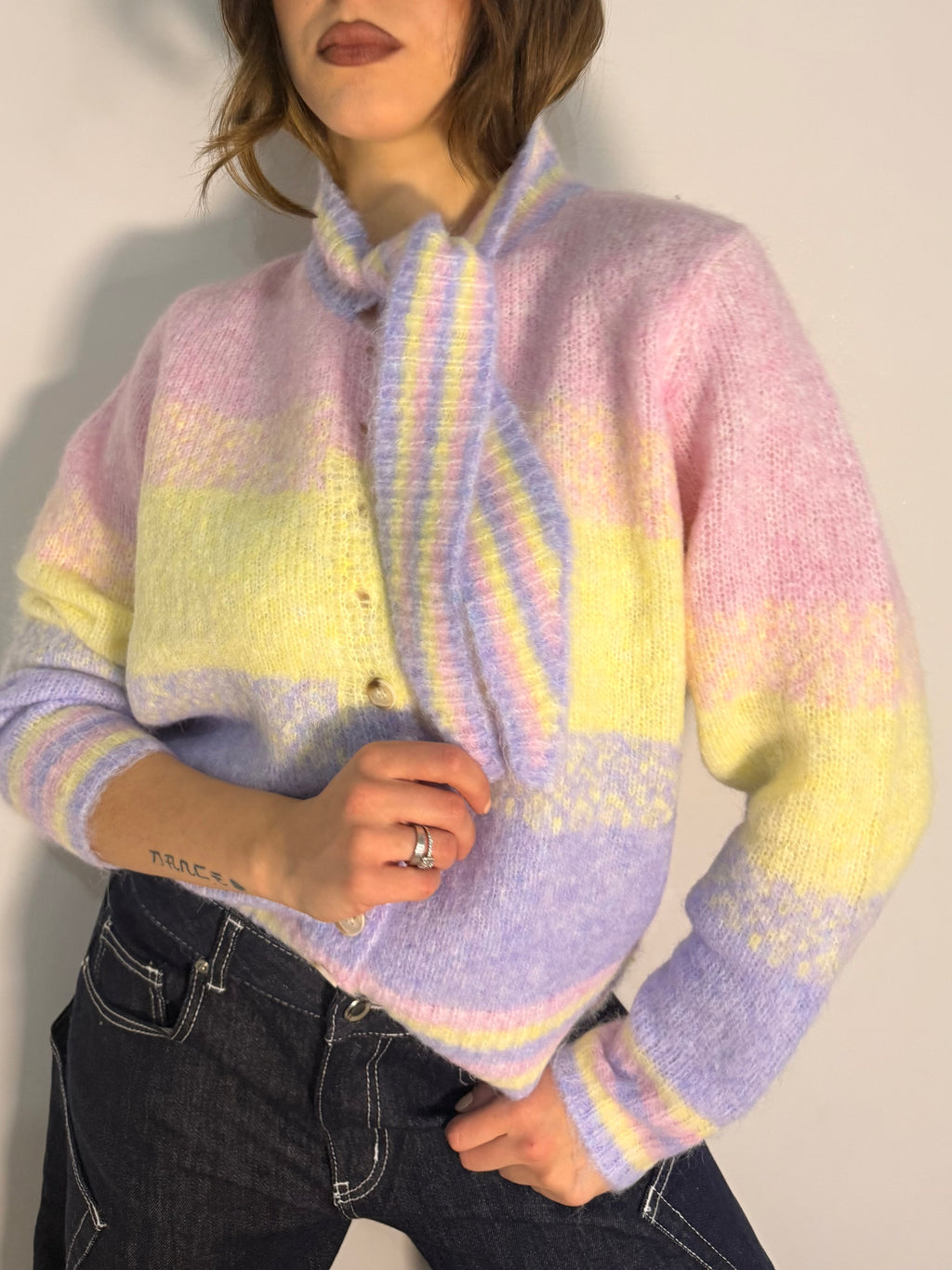 CARDIGAN RAINBOW