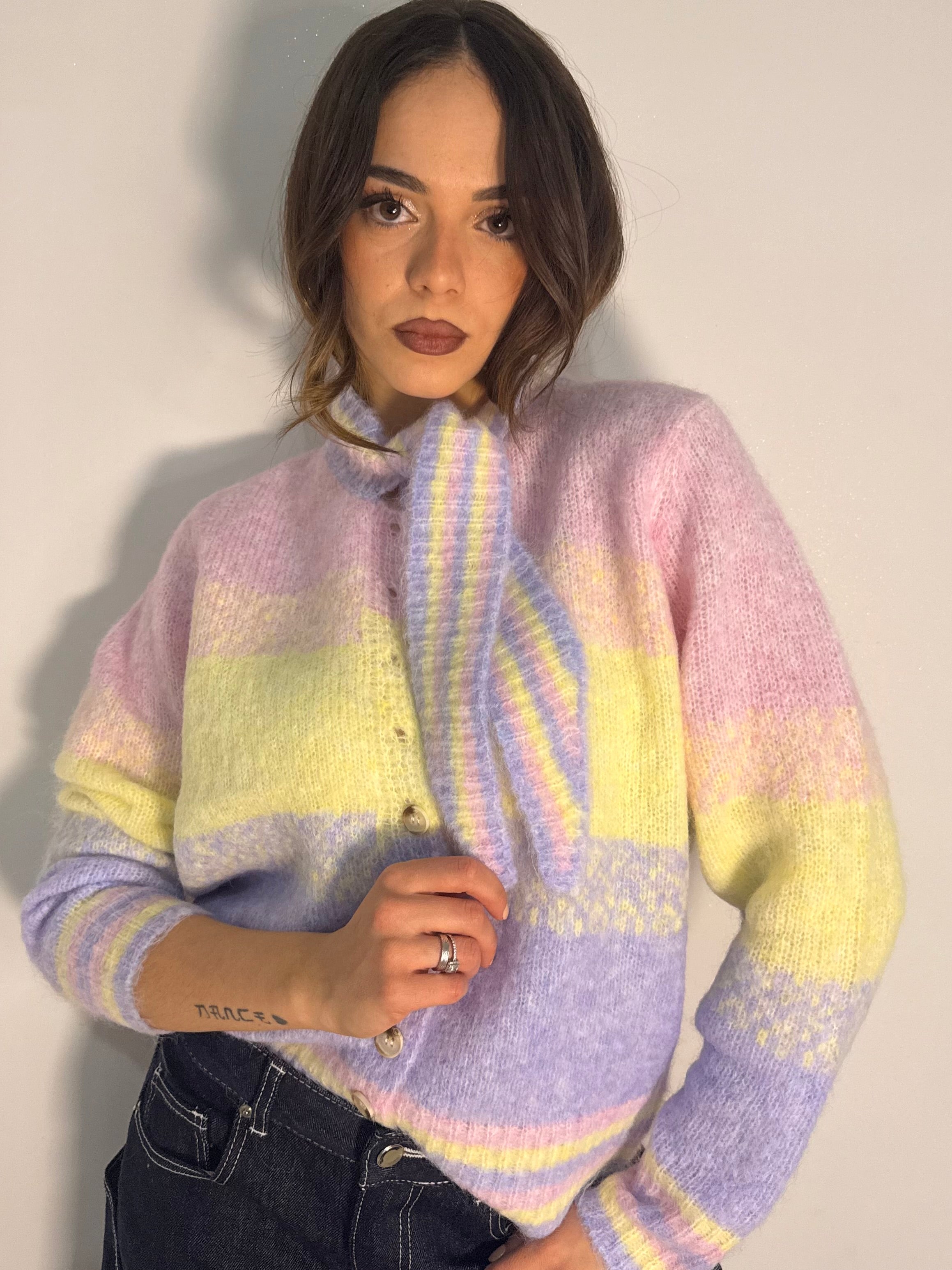 CARDIGAN RAINBOW