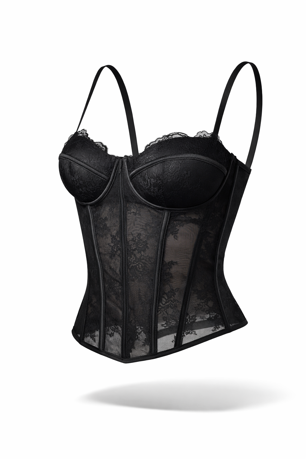 BUSTIER BLACK